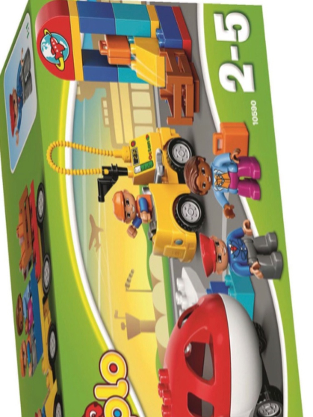 LEGO Duplo Airport Set 10590 99% Complete NO BOX Kids Baby Toys RETIRED Airplane